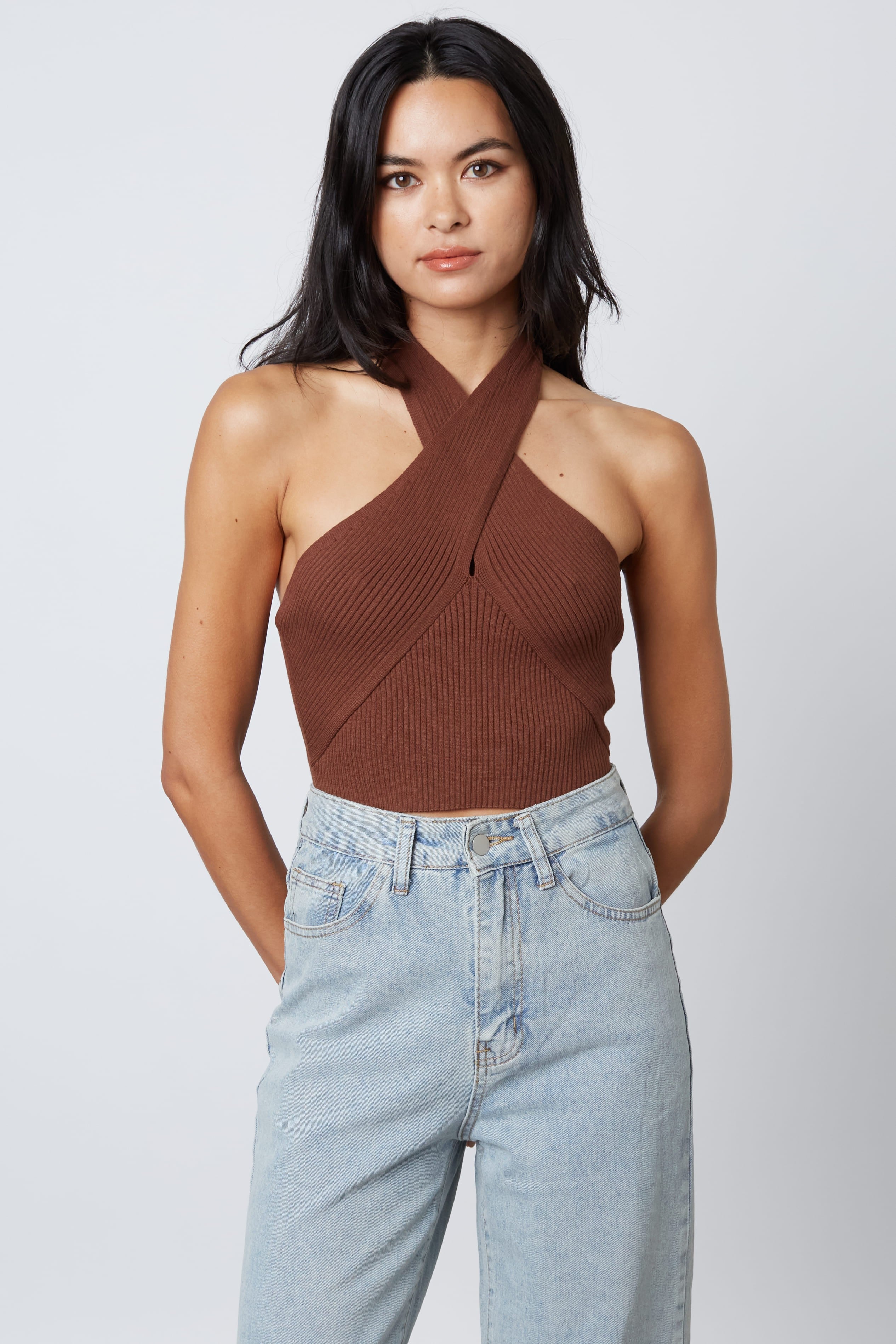 Mallory Knit Halter Top